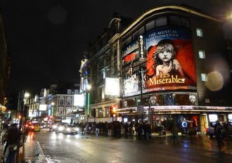 Les Misérables theatre in London